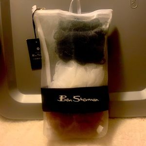 NEW 3 piece Ben Sherman shower sponges